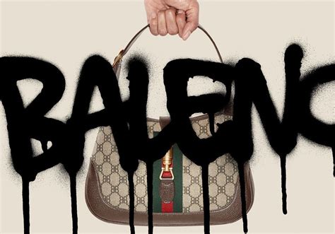 gucci collaboration with balenciaga